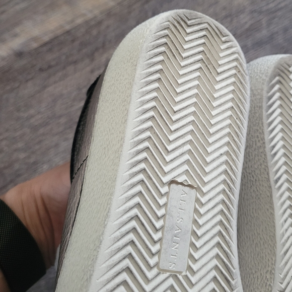 All saints rose gold metallic sneakers - Picture 5 of 10